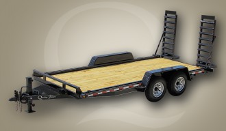 Pro Skid Steer Wood Floor Trailer