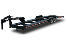 2 Car Gooseneck Trailer - Quality Trailers