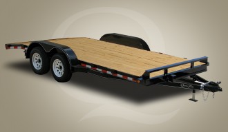 Wood Floor Car Hauler Trailer