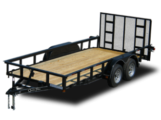 Tandem Axle Landscape Utility Trailer